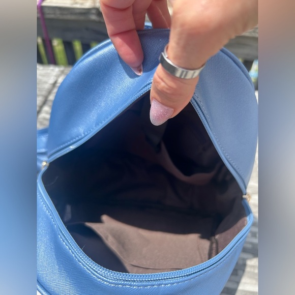 NWOT Women’s 3pc Vegan Leather Mini Backpack Shoulder Bag & Card Wallet​ - Picture 12 of 12